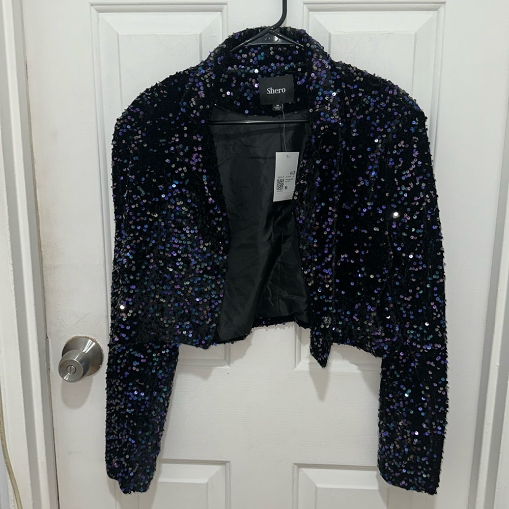 NWT Forever 21 Sequin Blazer